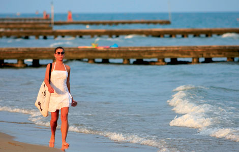 Mare A Jesolo Spiagge Attrezzate E Libere Agenzia Lampo